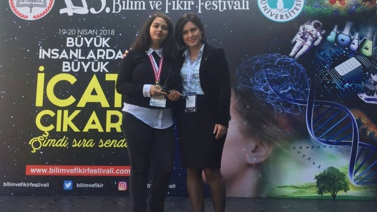 Üsküdar Üniversitesi Bilim ve Fikir Festivali Sağlık Alanı Mansiyon Ödülü