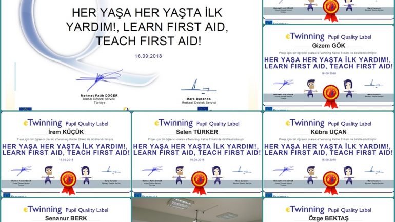 E-Twinning Ödüllerimize Bir Yenisi Daha!